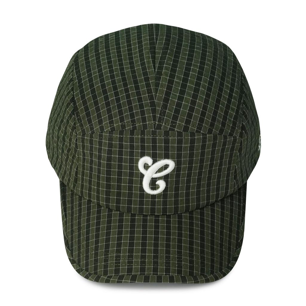 Clape Checkered Cap for Men and Baseball Summer Cap for Outdoor UV Stylish Summer Jogging Cap Women, 5-Panel Cap, Adjustable, Activities, Exercise,