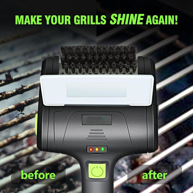 Kabellose Elektrische Grillbürste Picknick Camping BBQ Grill Drahtbürste Badezimmer Fliesen Badewanne Reinigungsbürste