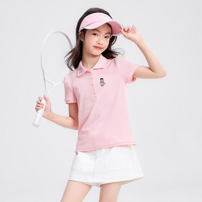 Girls' Breathable Short-Sleeve Summer T-Shirt