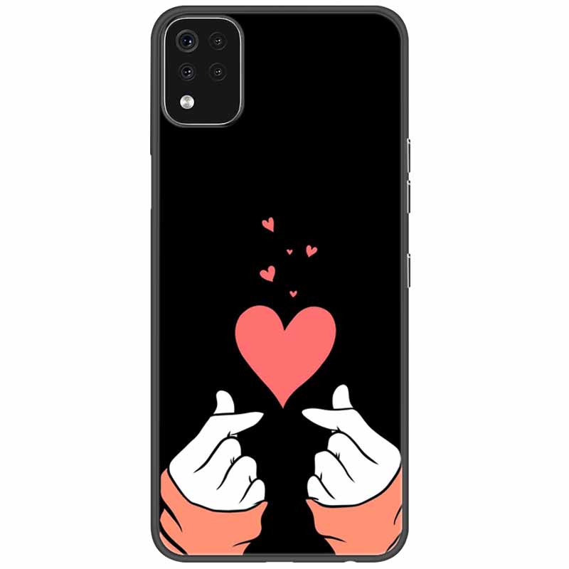 Phone Case For LG K42 K52 K62 Q52 Case Soft Painted Wolf Silicone Black Covers For LG K62 Cases K 42 Shockproof Funda for LGK52
