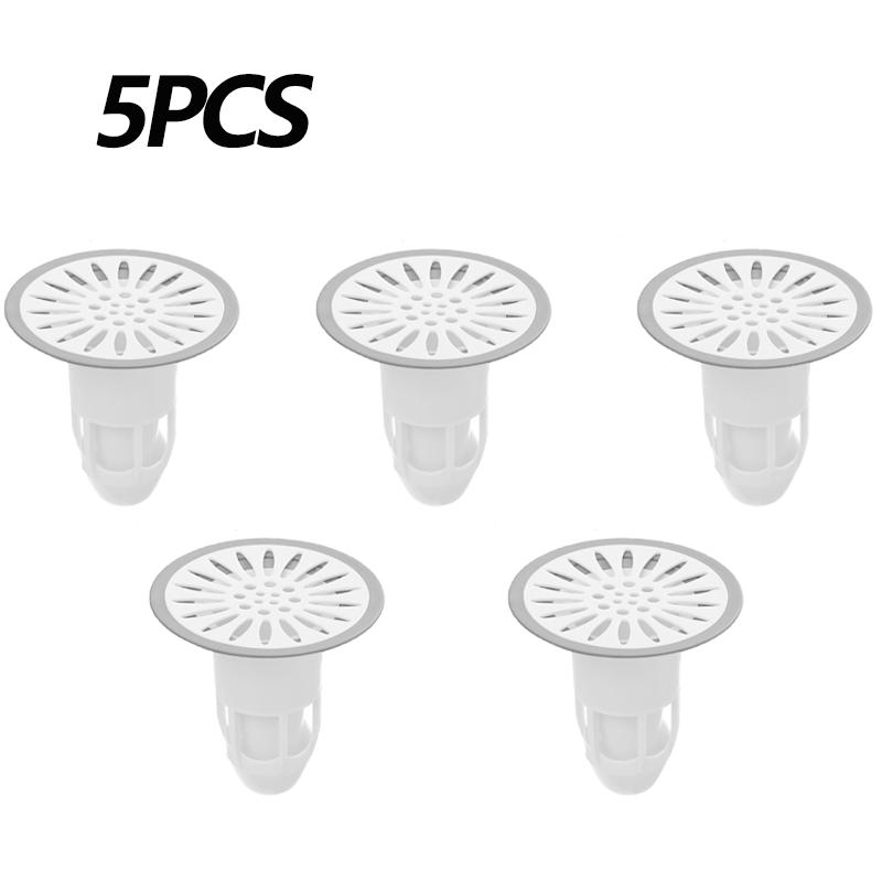 Floor Drain Deodorizer Sewer Deodorizer Gag Catcher Bathroom Sewer Filter Anti-bug Cockroach Bathroom Toilet Sealing Plug Cover
