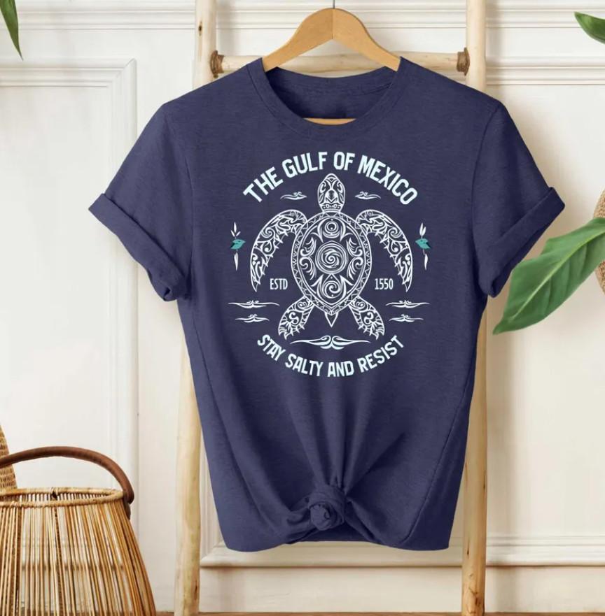 Gulf of Mexico T-shirt size S-5XL S