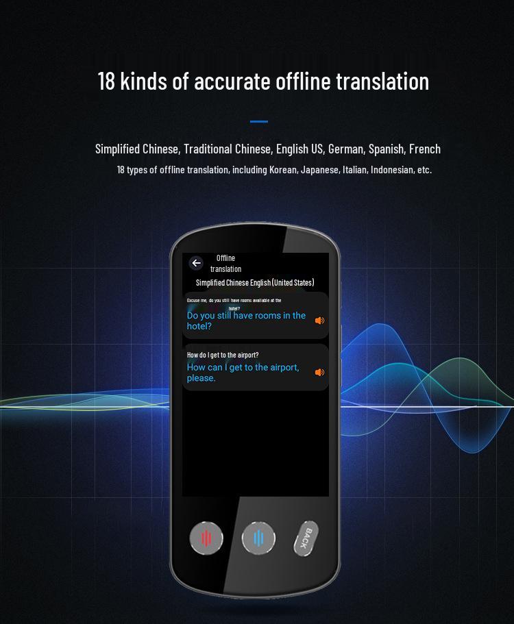 Portable AI Translator: Real-Time, Accurate, Offline & Simultaneous Interpretation