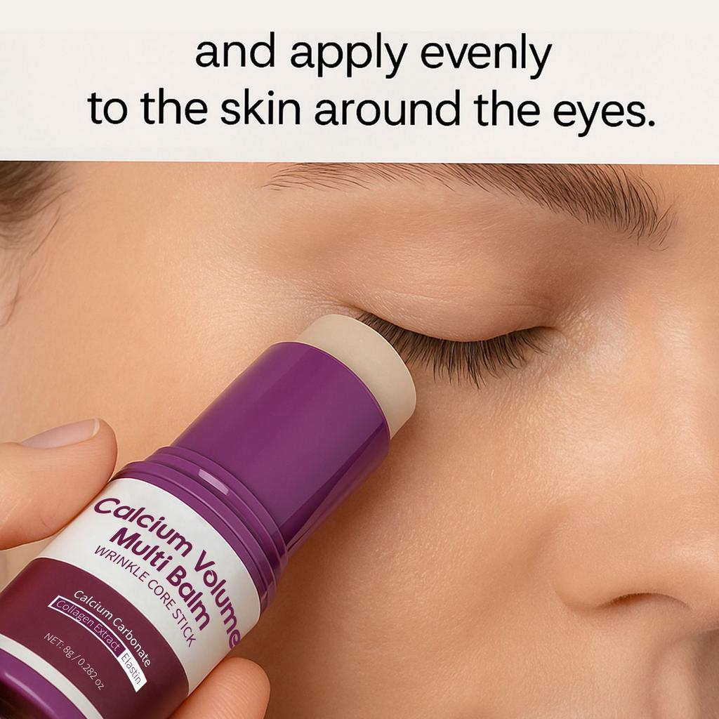 Cross-border Collagen Moisturizing Stick Calcium Volume Multi Balm Hydrating Lip & Face Balm Deep Nourishing Firming Portable Moisture Stick