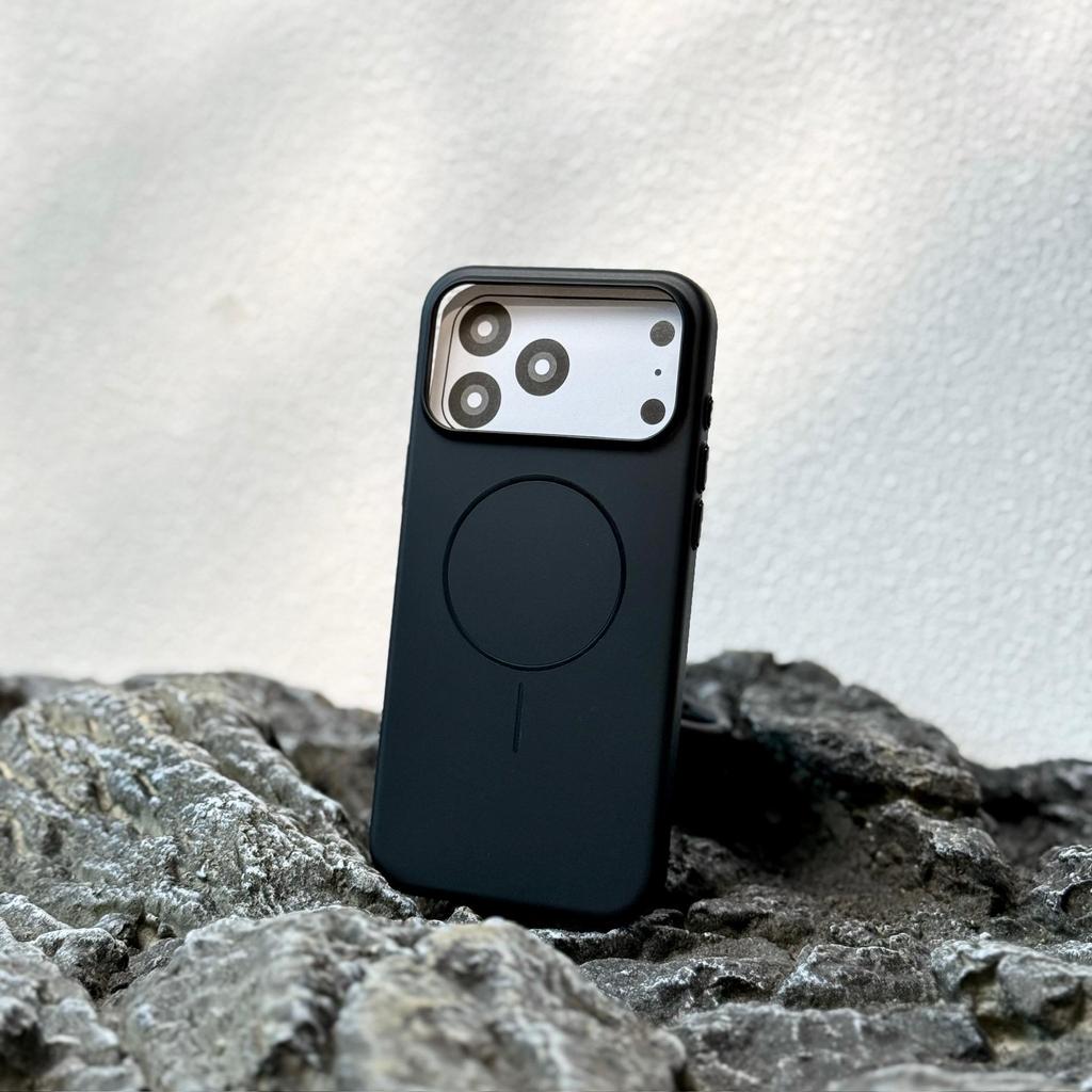 iPhone 17 Magnetic Frosted Case for 13/14/15/16 Pro Max - Solid Color, Drop-Proof, Skin-Feel Protective Cover