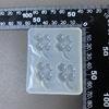 Clovers Shape Silicone Craft Mold For DIY Resin Jewelry Accessory Decorations Lucky Symbol Design Nonstick Surfaces