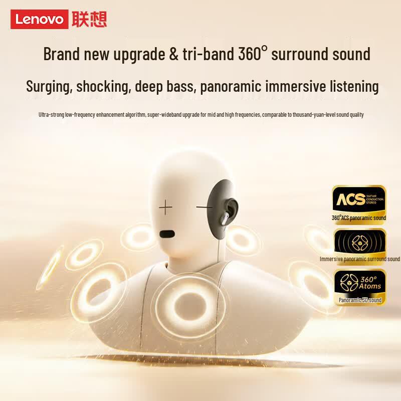 Lenovo EA175 Half-in-Ear Wireless Bluetooth Earphones