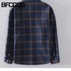 BFCCQB Women's Fashion POLO Neck Autumn Winter Long Sleeve Casual Blouses & Shirts
