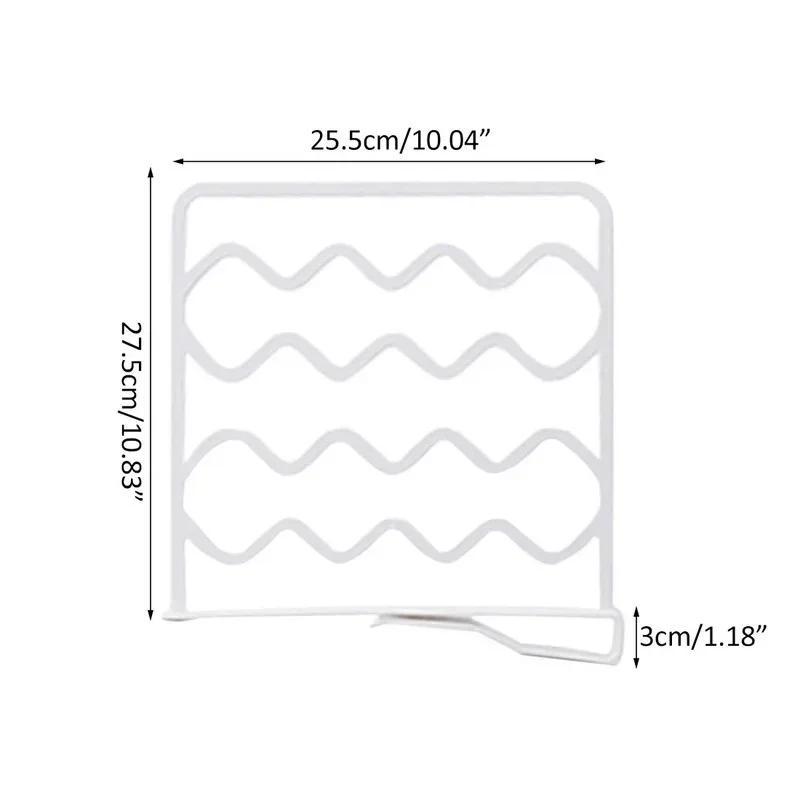 Wardrobe Separation Board Books Clothes Organizer Shelf Cabinet Tower Hanger Rack Closet Divider Stand Kitchen Cloth Drain Racks