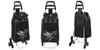 Shopping trolley shopping bag on wheels foldable strong solid waterproof