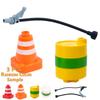 Big Building Blocks Construction Traffic Machinery Creativity Car Accessories Crane Excavator Bricks Toys For Children Baby Gift