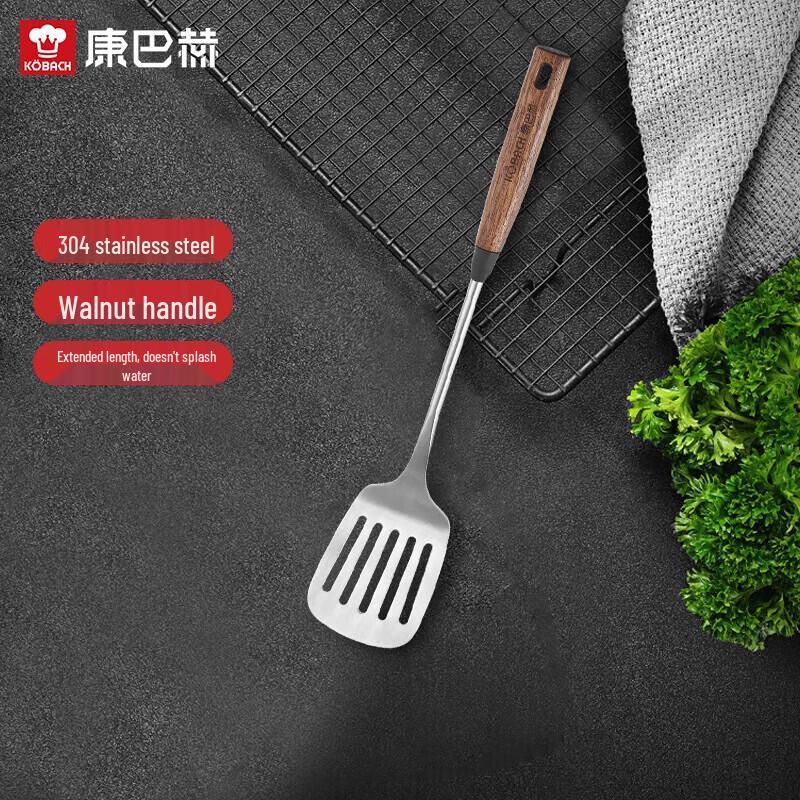 

Kangbach Walnut Wood Series Slotted Spatula