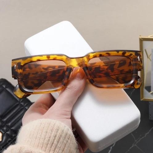 Men Driving Vintage Rectangle Sunglasses Fashion Square Sun Glasses Luxury  Design UV400 Shades Eyewear ladies Goggles
