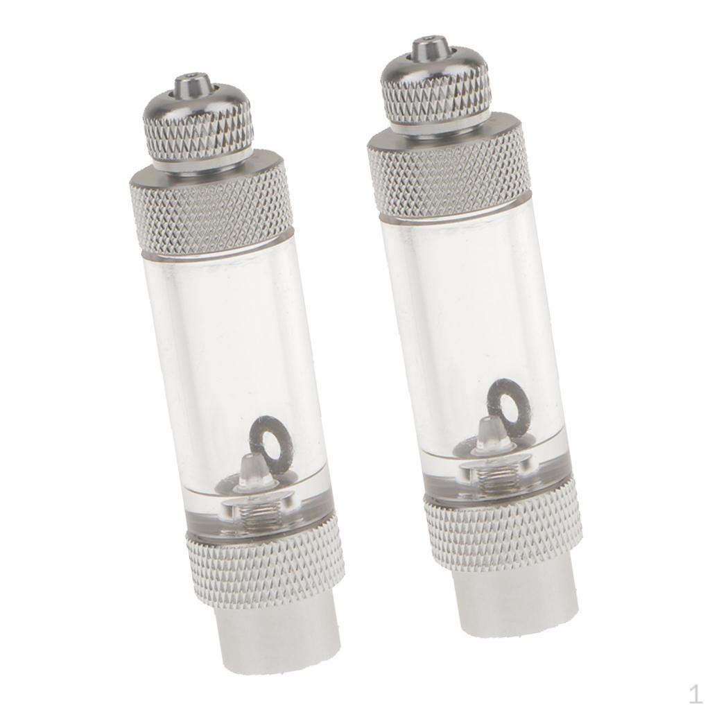 

2x CO2 Пузырьковый Аквариумный Диффузор Рыба 2 Одинарная Головка