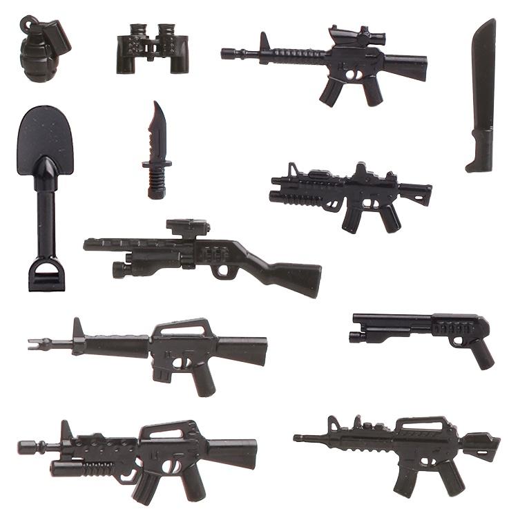 Domesticmocsplicing Building Blocks Parts Compatible With Minifigures Army Eating Chicken Doll Toy Fixture And Fitting 223