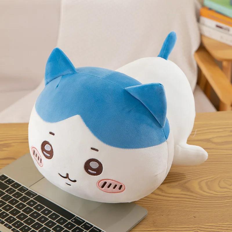 30/40CM Chiikawa Series Long Doll Cartoon Hachiware Soft Pillow Big Size Plush Doll Ornament Children's Girl Toy Birthday Gift