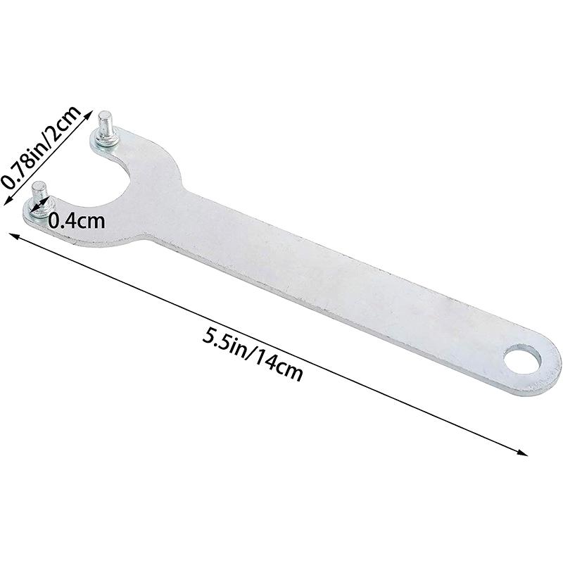 1Pc For 125/150 Angle Grinder Wrench Spanner/Kry Tools For Replacing Grinding Discs  Machine Electric Drill Grinding Tool