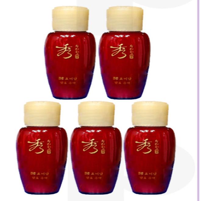 (Korean Cosmetics), Sooryehan Hyobidam Fermented Lotion (20mlx5EA) + GE7 EasyGF Ampoule (10mlx1EA)/ Travel and Portable