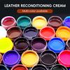 Car Leather Vinyl Repair Kit 30g Seat Cleaner Paint Care for Auto Sofa Leather Repair Coats Holes Scratch Cracks Repair Kit