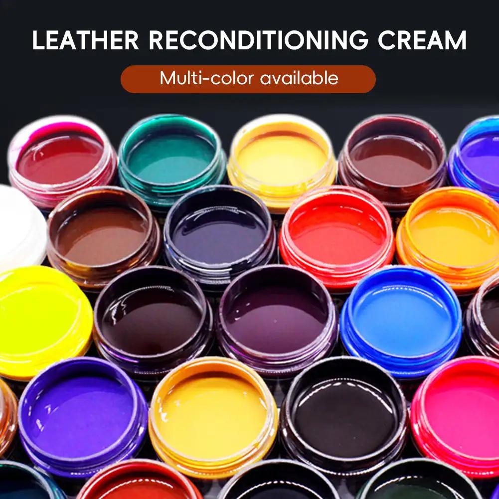 Car Leather Vinyl Repair Kit 30g Seat Cleaner Paint Care for Auto Sofa Leather Repair Coats Holes Scratch Cracks Repair Kit