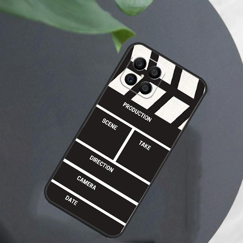 Clapper Board For Honor Magic 7 Lite 6 5 8 Pro Case For Honor 200 400 70 90 X8c X8b X9a X9b X9c X9d Win RT