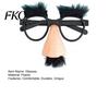 Thick Eyebrow Novelty Glasses Funny Big Nose with Eyebrows And Curly Beard Disguise Eyewear for Costume Parties Halloween Photo Booths Props