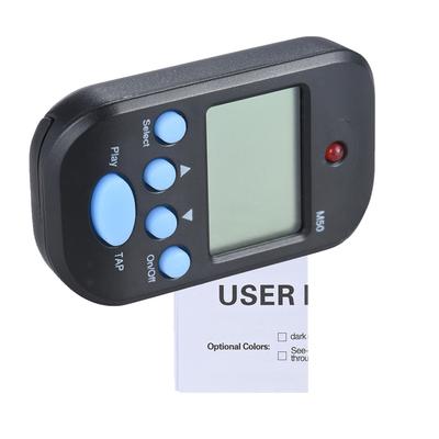 Professionelles Clip-on Digitales Beat-Tempo Metronom LCD-Bildschirm Leicht & Mini für Violine Gitarre Bass Musikalisch