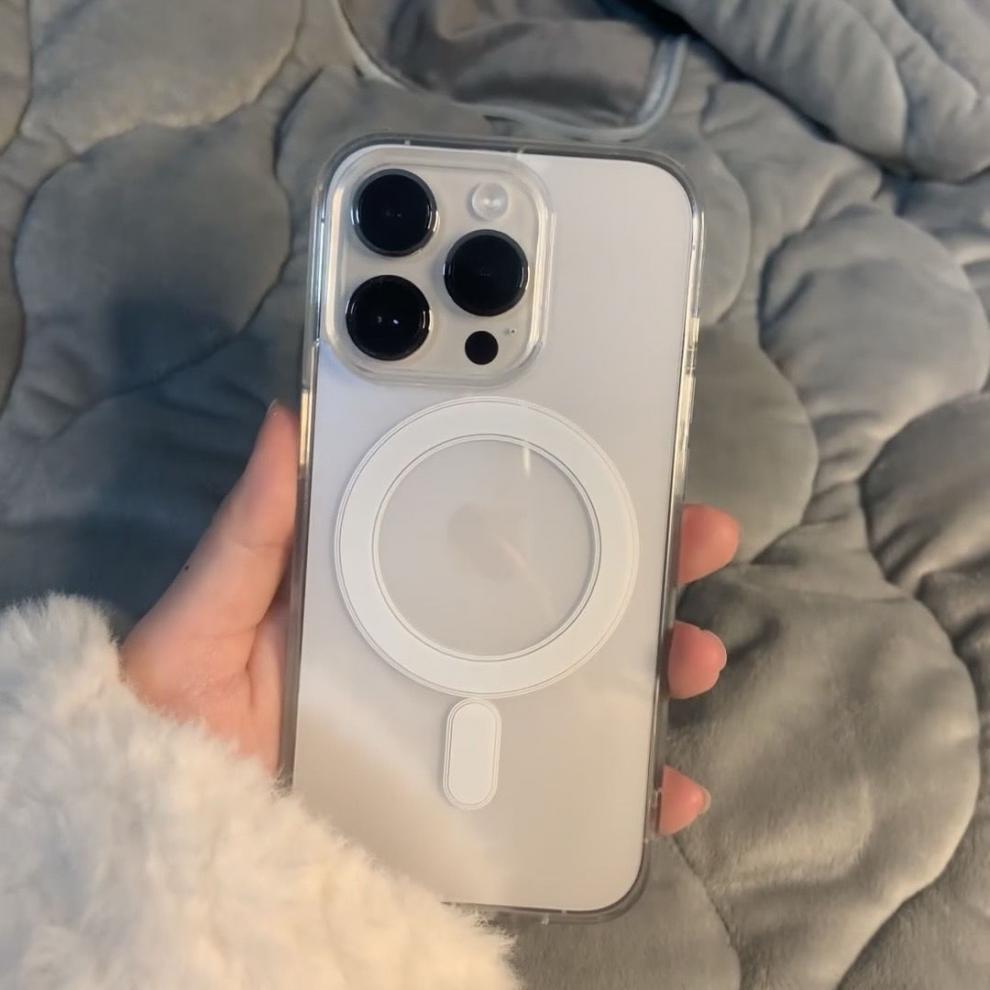 Compatible iPhone 17 Pro Max Clear Magnetic Case with Drop-Proof Technology iPhone 17 Pro