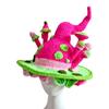 Halloween Fairy Wizard Hat with Mushroom Decor Devil Hat Cosplay Props Decoration Accessories for Adult Children