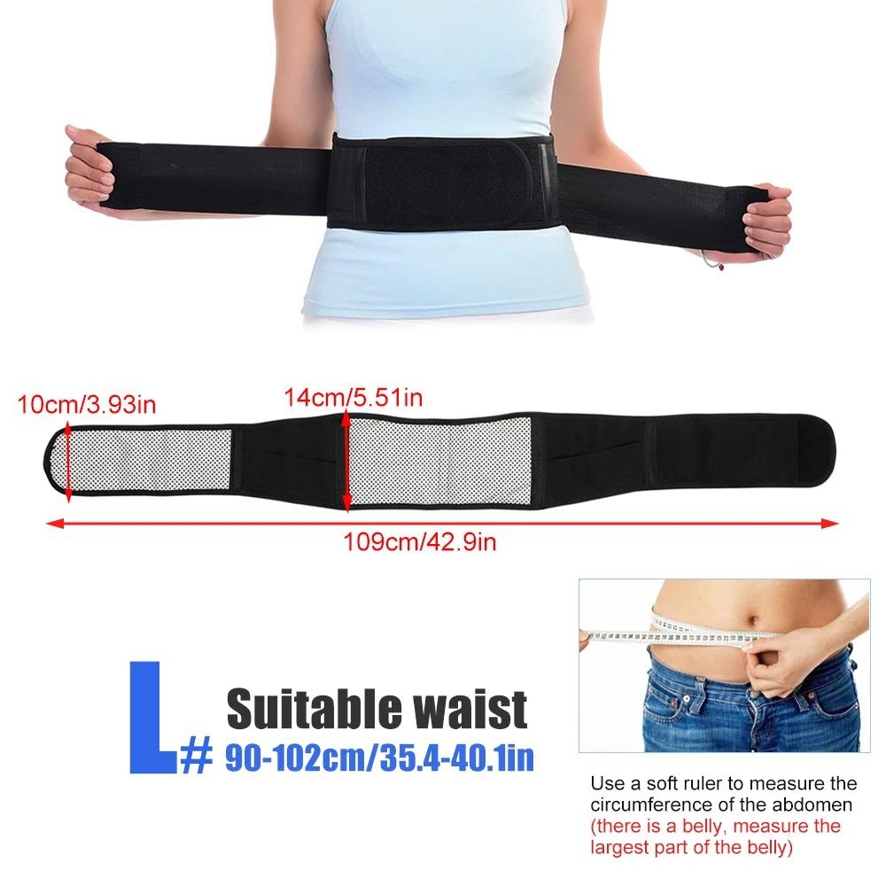 Adjustable Back Waist Support Belt Waist Self Heating Magnetic Therapy Lumbar Brace Massage Band Pain Relief Health Care