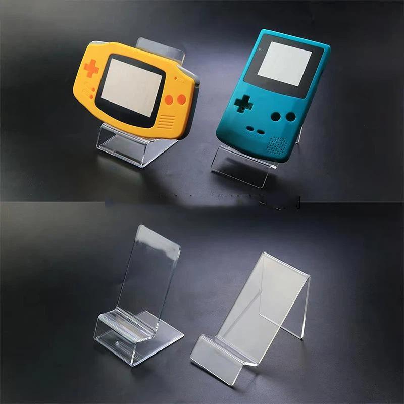 Supporto Display Acrilico Regolabile Multi-Angolo Portapenne da Scrivania Per Gameboy Gb Gbc Gba Nds Psv Psvita Console di Gioco Esposizione