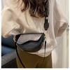 Retro Minimalist Saddle Bag for Women 2026 New Fashion Wide Strap Shoulder Crossbody Purse CLE