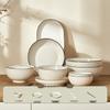 Set di Piatti in Ceramica Stile Giapponese