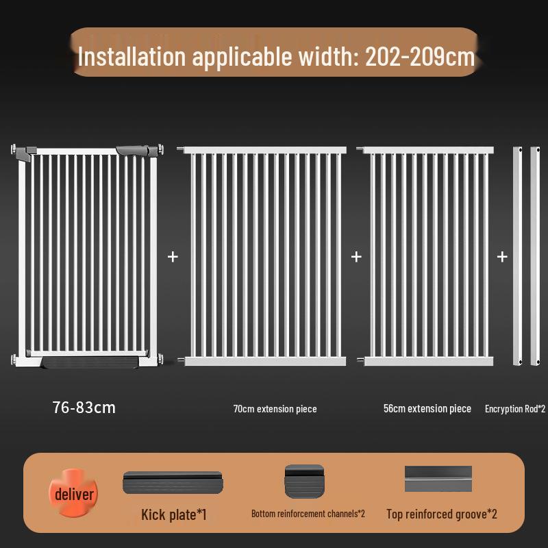 Secure Cat-Proof Indoor Pet Barrier: Encrypted, Elevated Fence—Punch-Free Design for Cats and Dogs, Ideal for Balconies and Partitions.