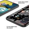 Glass Case For Samsung Galaxy A52 A71 A50 A51 A70 A21s A31 A72 A10 A12 A30 A22 5G Phone Cover  Snowman Christmas Cartoon