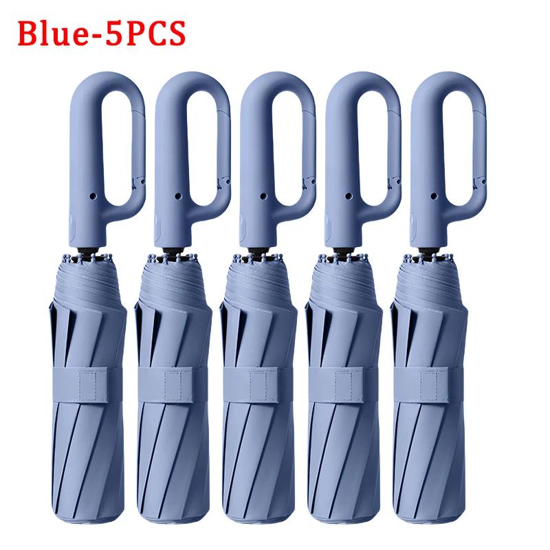 1/3/5 шт. полностью автоматический зонт с пряжкой-кольцом — фото 19