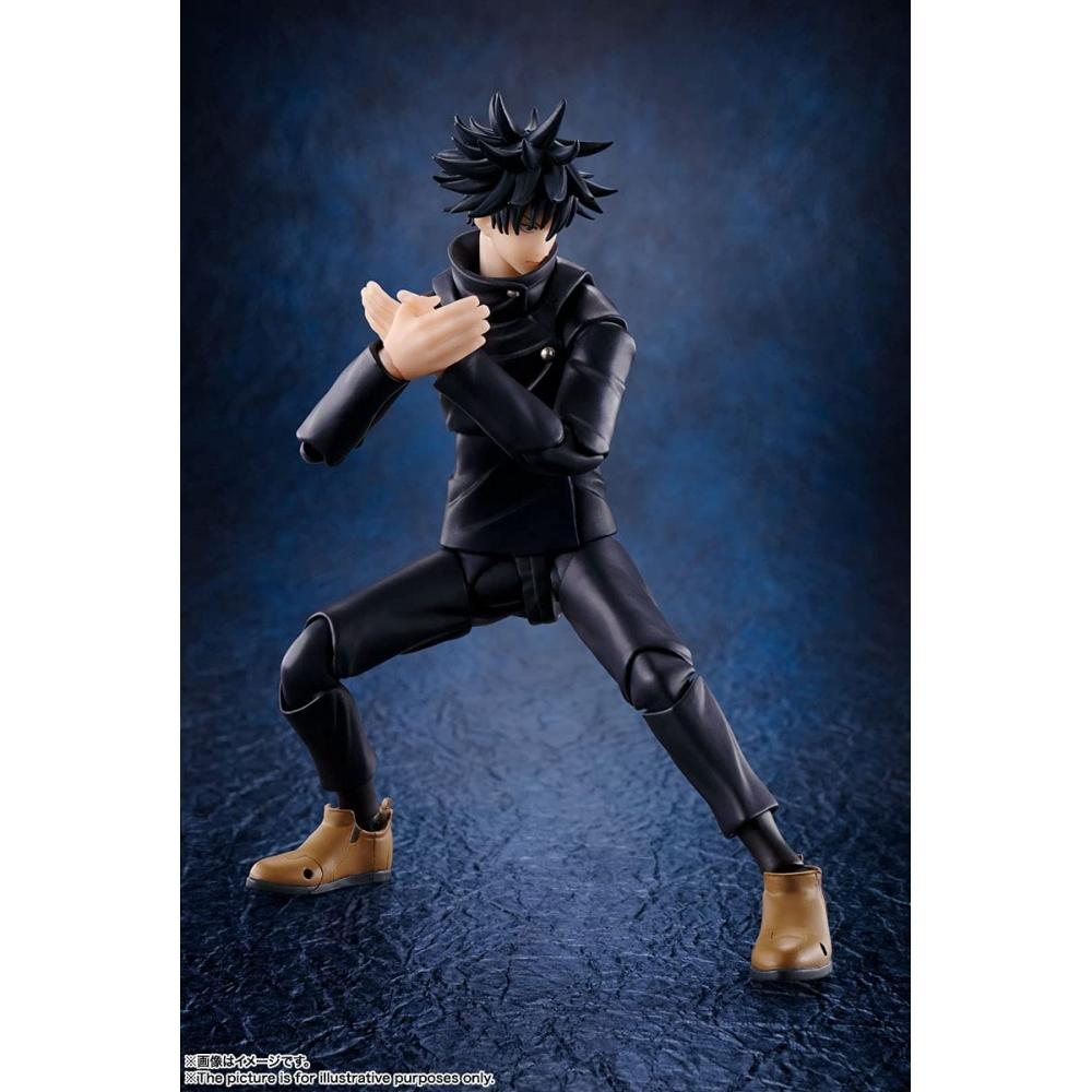 SHFiguarts Jujutsu Kaisen Megumi Fushiguro, ca. 150 mm, PVC und ABS, bemalt, bewegliche Figur BAS61876