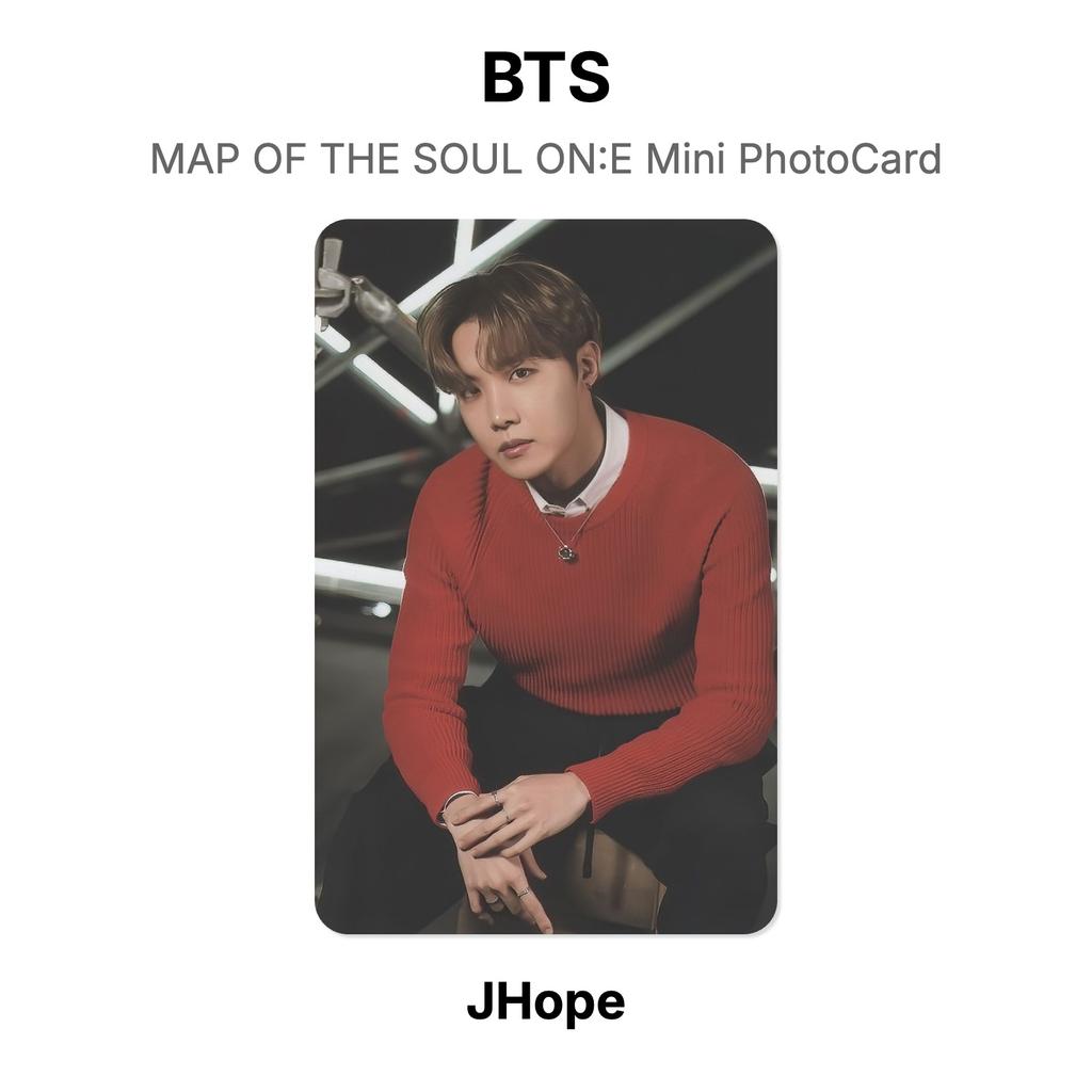 BTS RUHUN HARİTASI AÇIK:E Mini Fotoğraf Kartı Resmi Fotoğraf Kartı