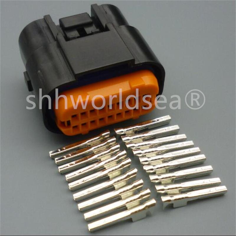 1Set MX23A18NF1 MX23A18SF1 18 Pin/Way ECU Standard Pinheader Male Female Plug Housing Automotive Connector