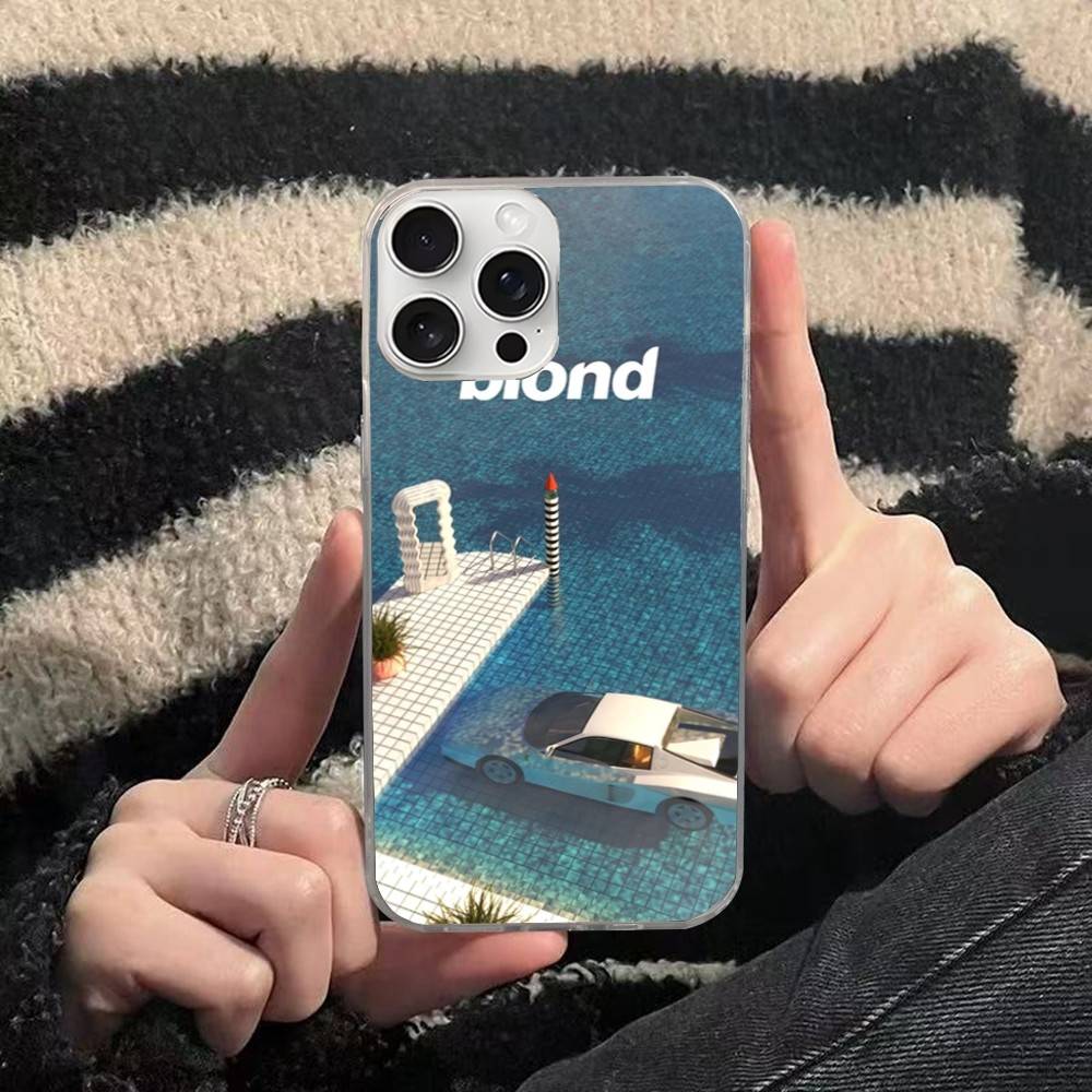

Singer Frank Blonde Oceans Hot Phone Case For iPhone 17 16 15 14 13 12 11 Plus Pro Max Satin Colorful surface Cover iPhone 16