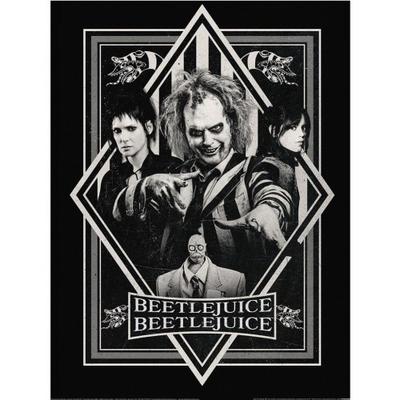 Beetlejuice Beetlejuice Characters Paper Print