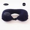 Inflatable U-Shape Travel Neck Pillow - Portable Airplane, Train, Car Support Pillow