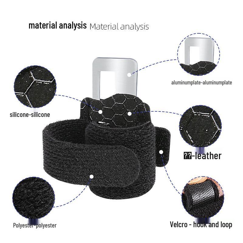 Hammer Toe Sleeve Splint with Anti-Slip Support for Bent Toes
