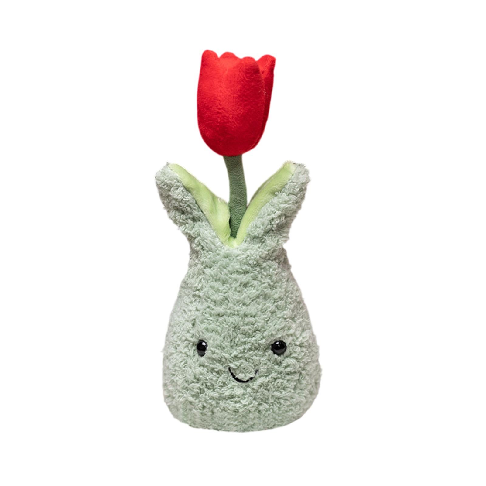 

Succulents Potted Plush Toy Super Cute High Value Plush Doll,cute Plush Doll One Size червоний