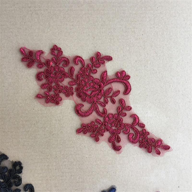 Clothing Applique Accessories Wedding Dress Lace Flower Headdress Lace Multi-Color Veil