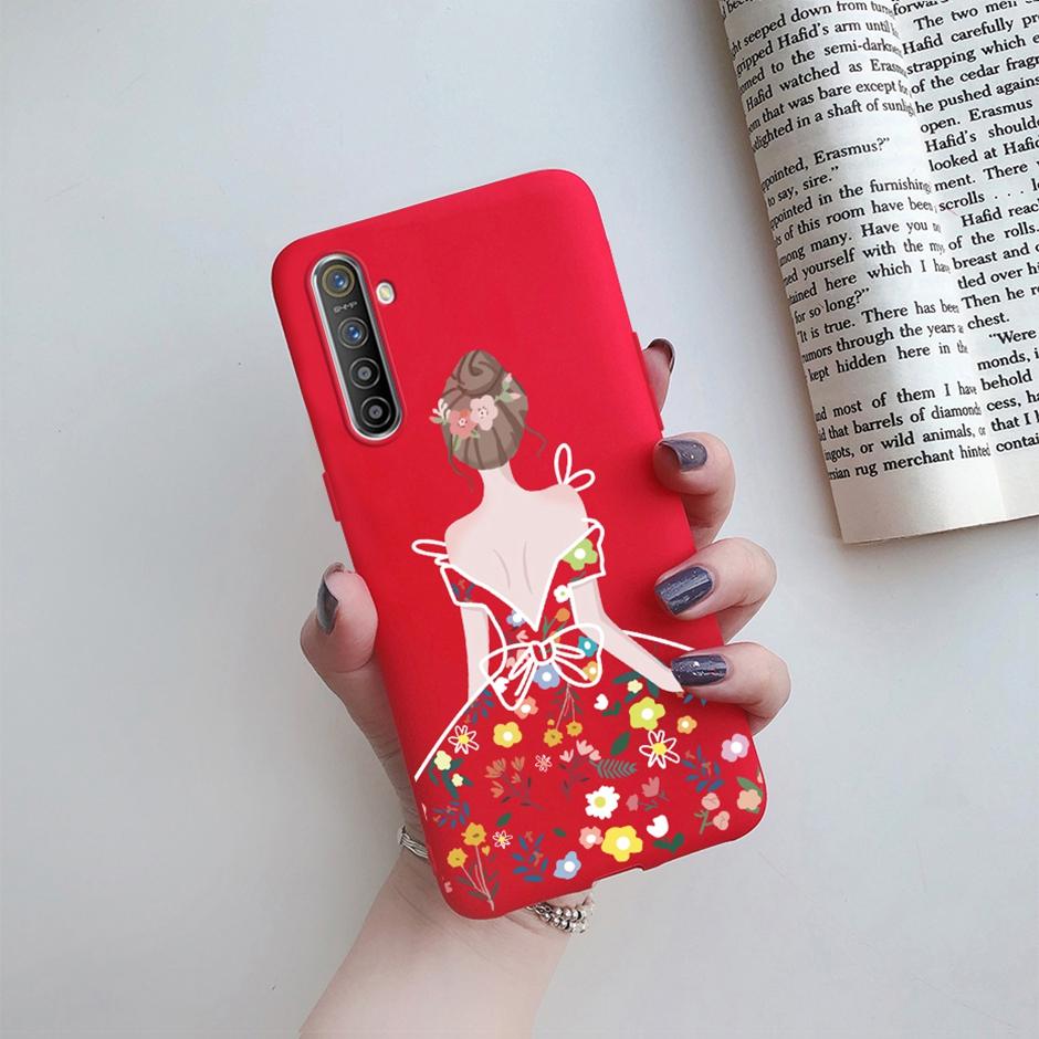 For Realme XT Case RMX1921 Coque Smile Soft Silicone Phone Cover for OPPO Realme X2 RealmeXT RealmeX2 Cases RMX1992 Shell Funda