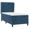 3129079 vidaXL Divan Bed with Mattress Dark Blue 100x200 Cm