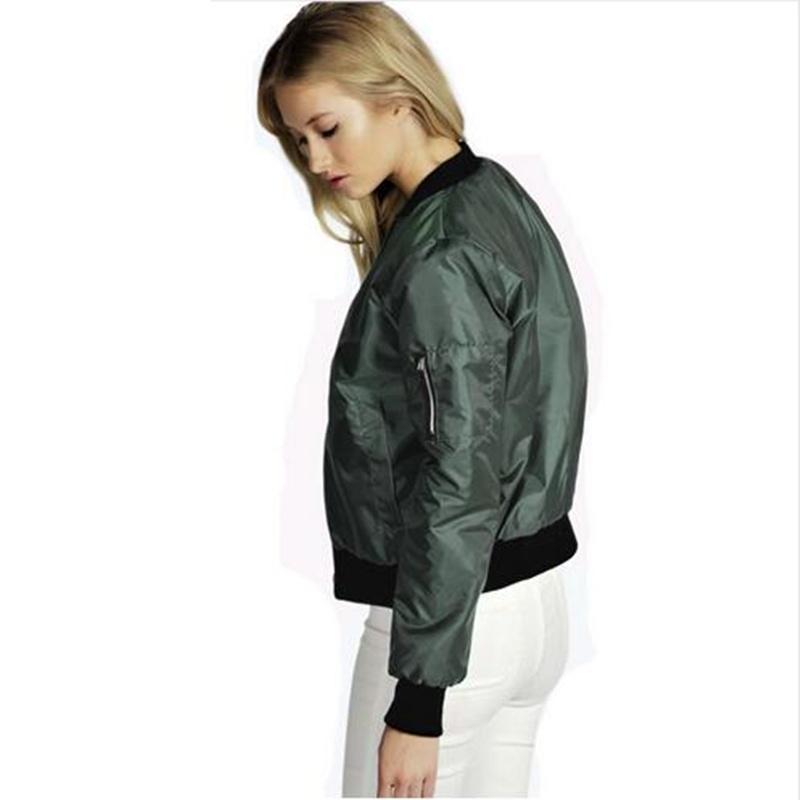 thin black bomber jacket womens