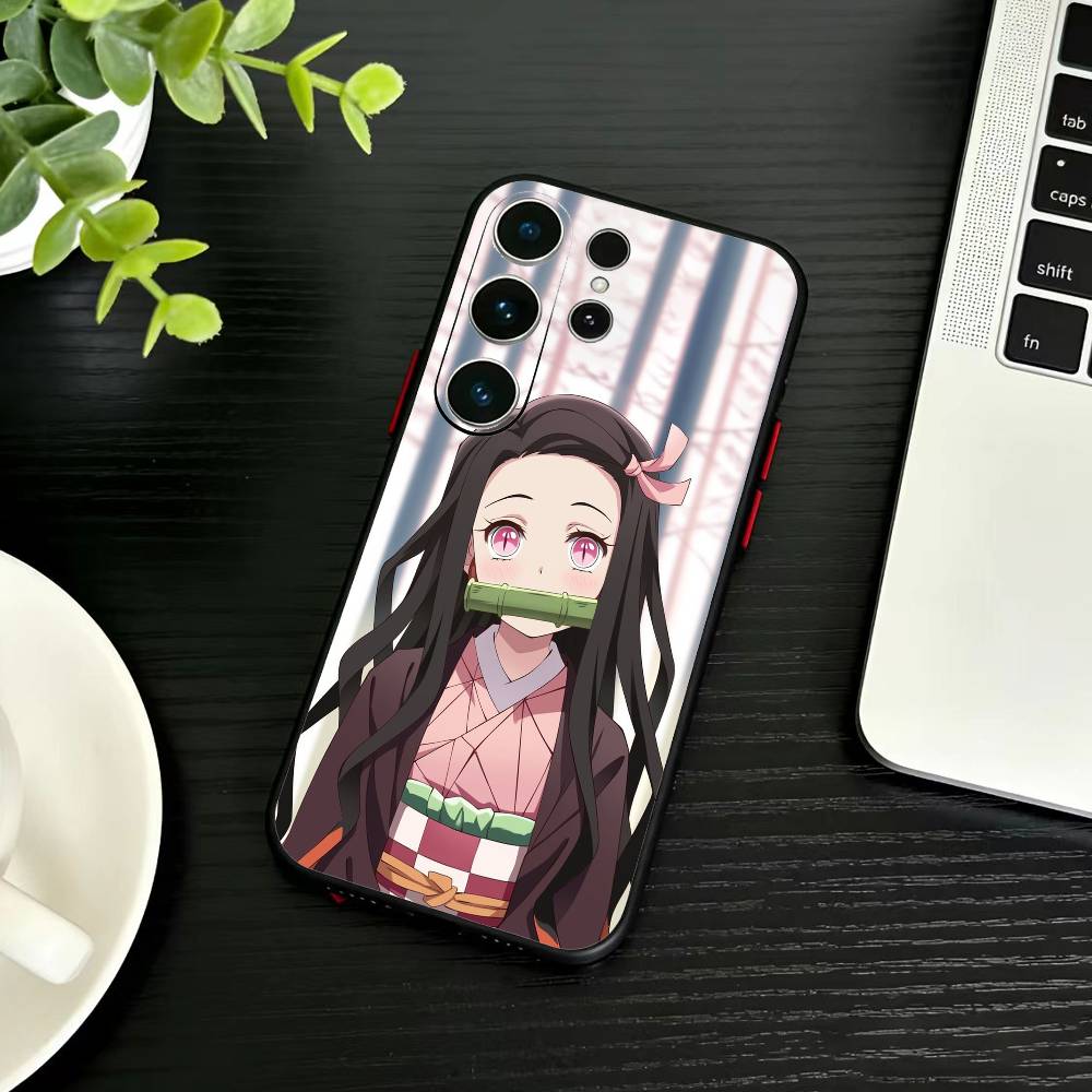

Nezuko P-Kamado Phone Case For Samsung S26,S25,S24,S23,S22,S21,S20,Plus,Fe,Lite,Others Black Cover Samsung S24ULTRA