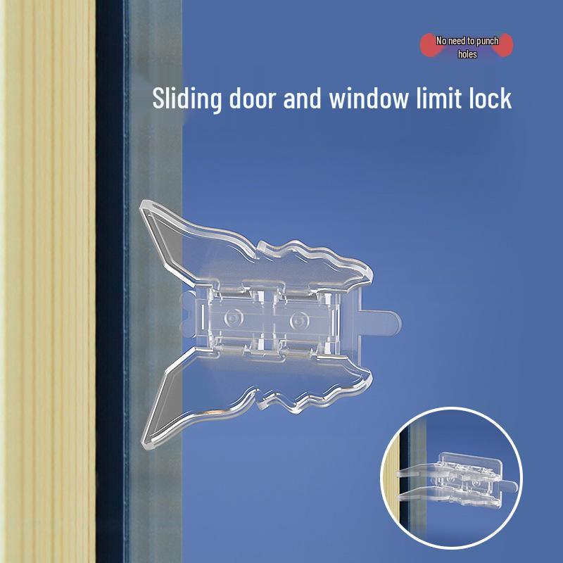FJF Safety Lock for Sliding Glass Doors and Windows